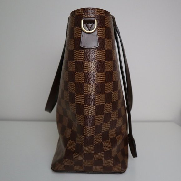❌SOLD❌Louis Vuitton Damier Ebene Jersey Magnolia Tote - Picture 3 of 16